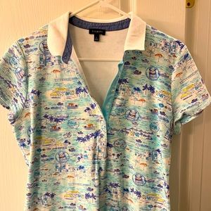 Talbots Sailboat Summer Polo Dress ⛵️